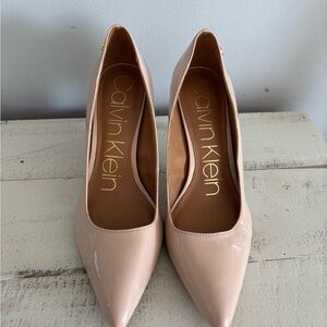 Calvin Klein Women's Nude Heels